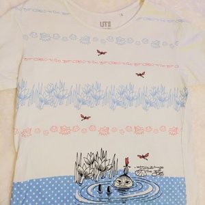 Moomin X Uniqlo tee